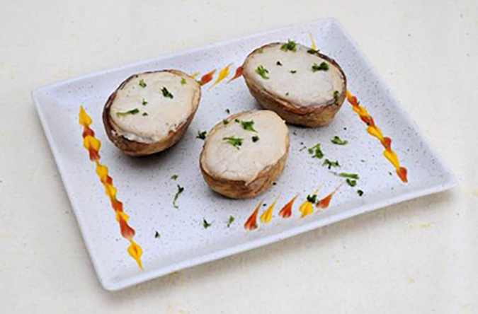 Baked Potato with Herbs