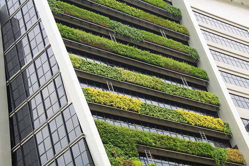 What is the relevance of vertical gardens in today’s society-1